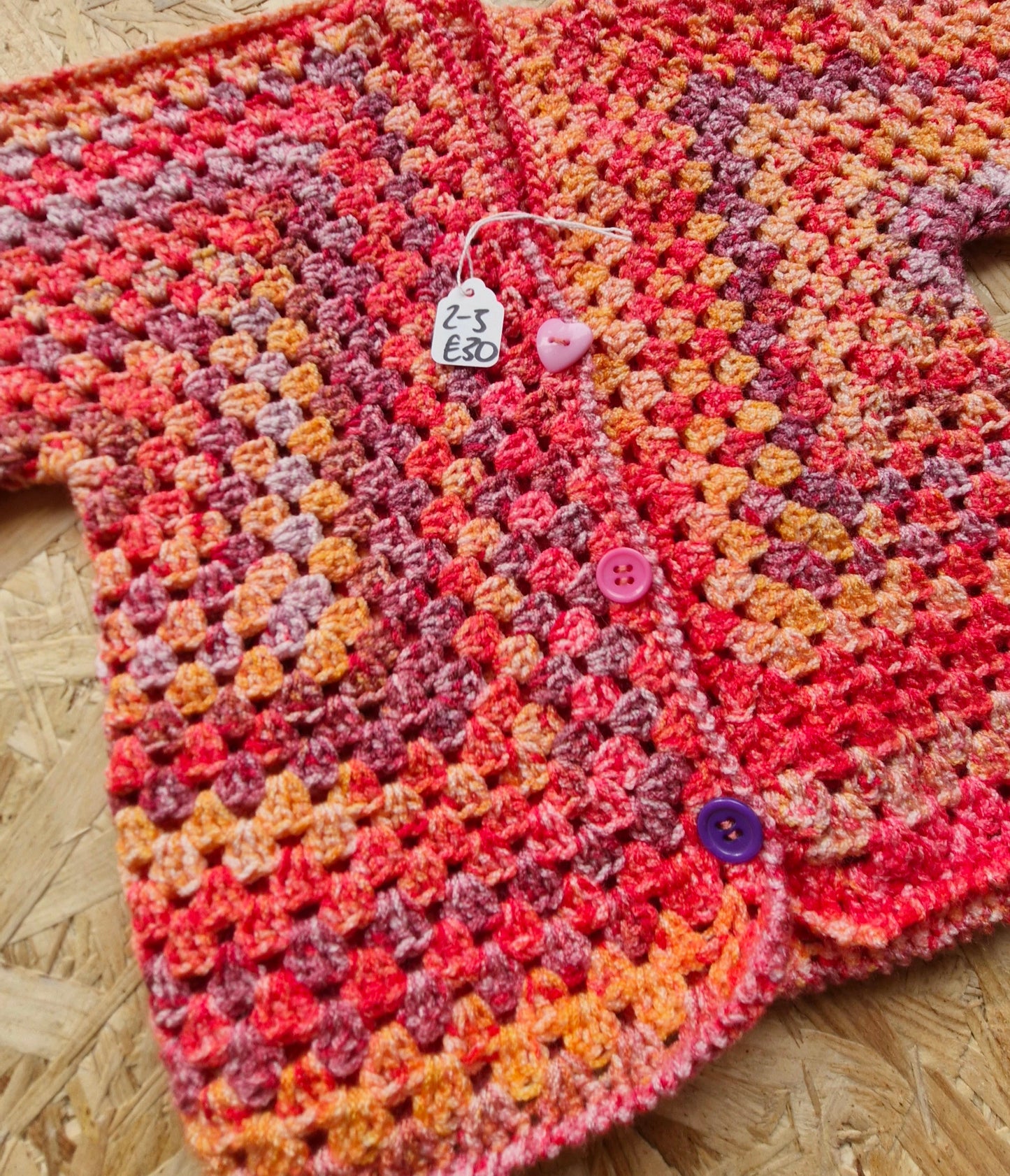 Boho styled cardigan 2-3 years