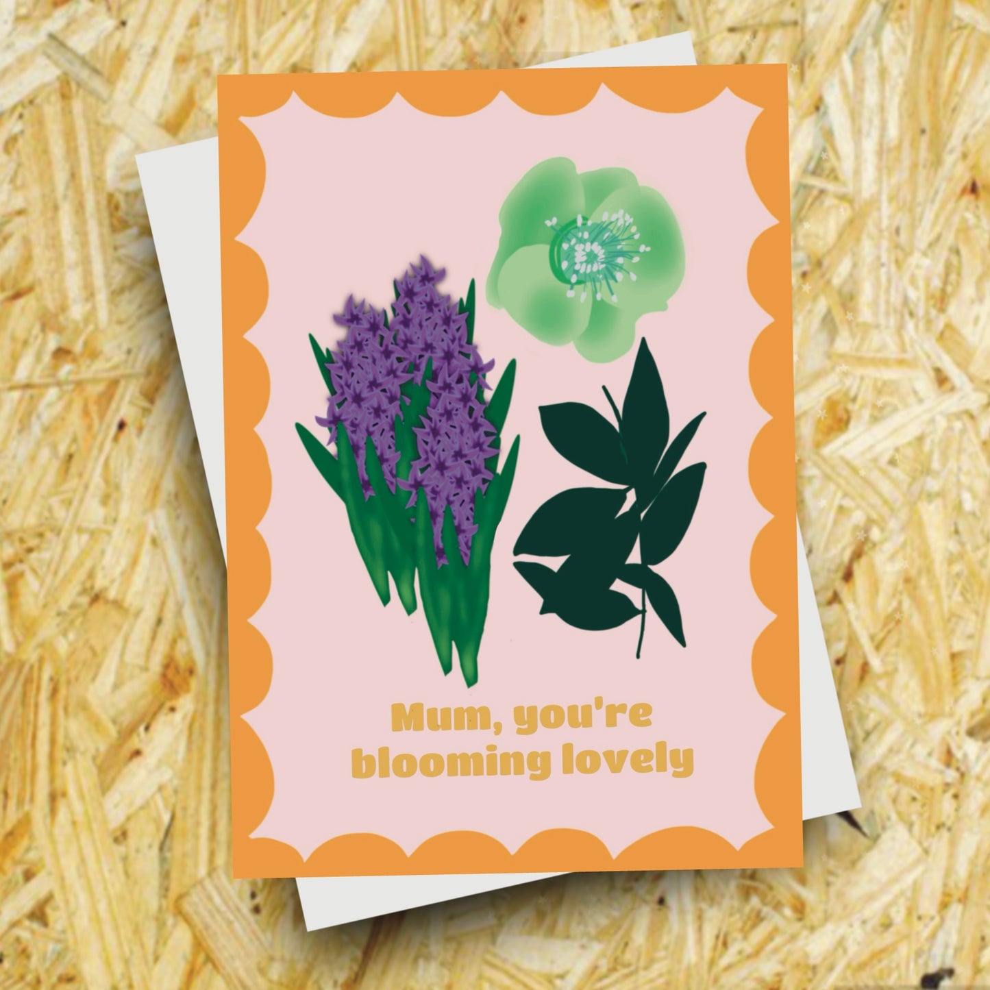 Mum, your blooming lovely card
