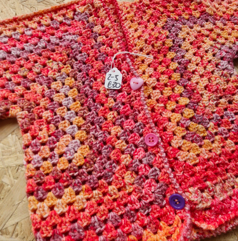 Boho styled cardigan 2-3 years