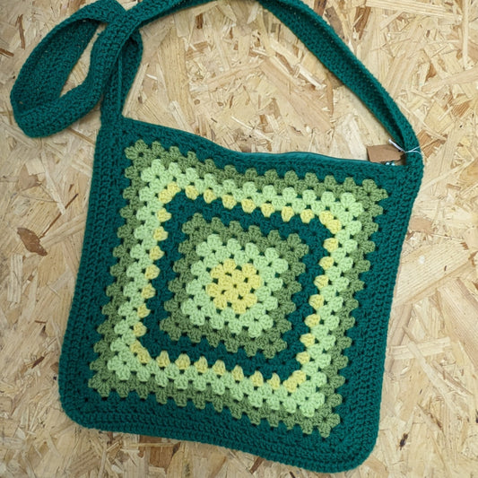 Handmade Crochet cross body bag
