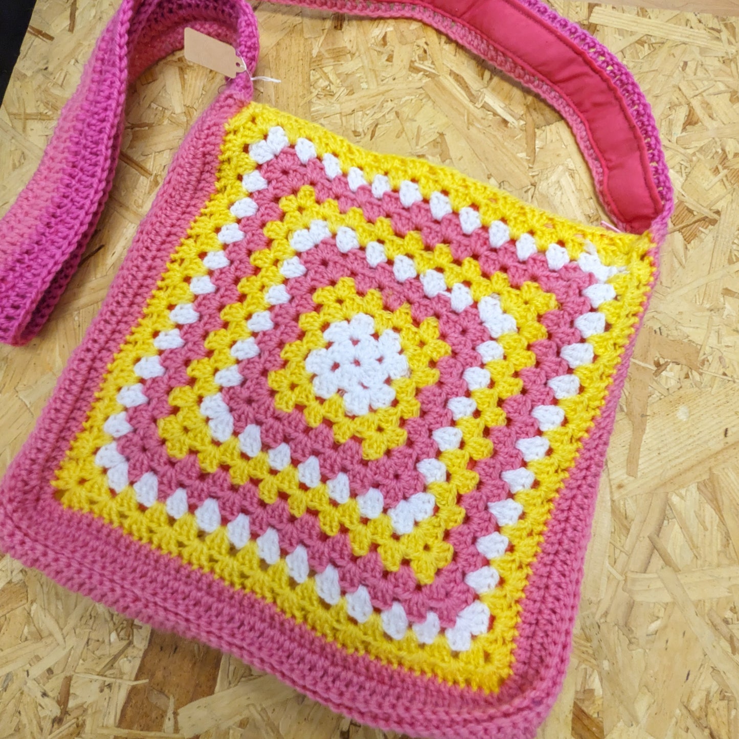 Handmade Crochet cross body bag