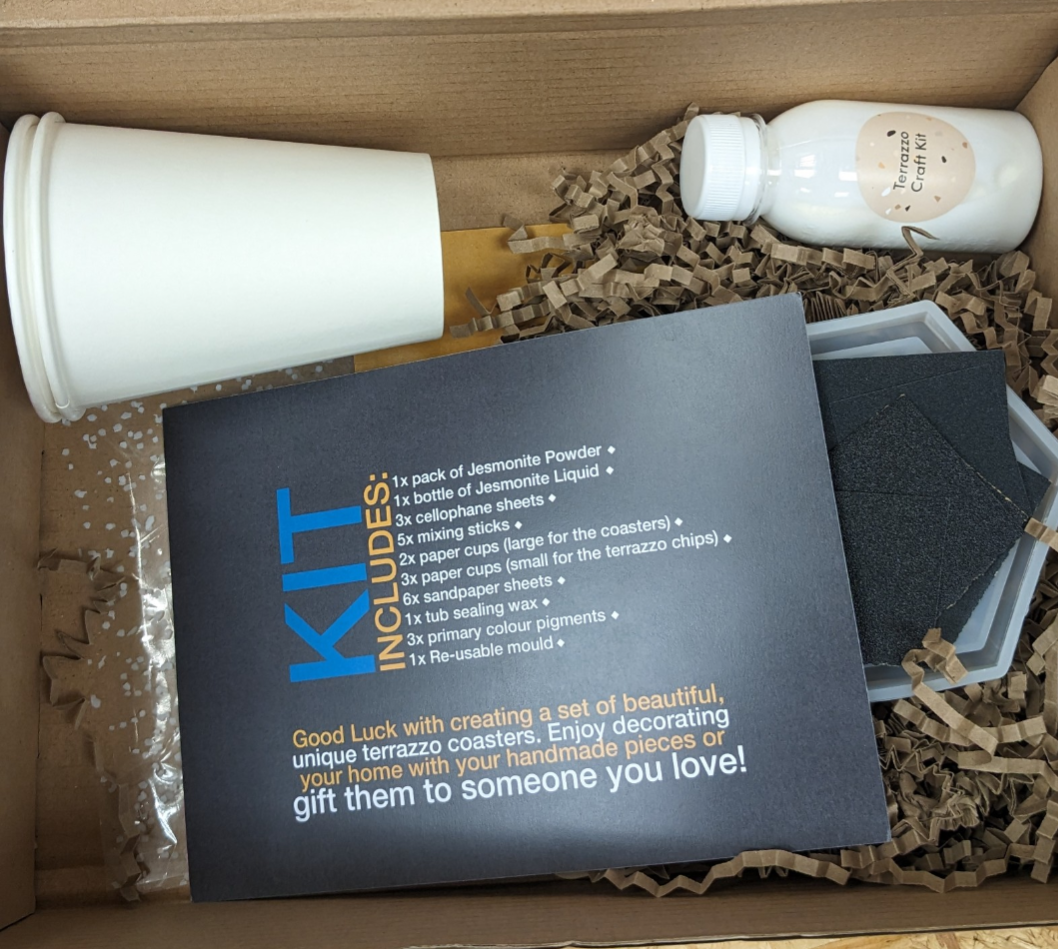 Miazzo Terrazzo coaster Craft kit