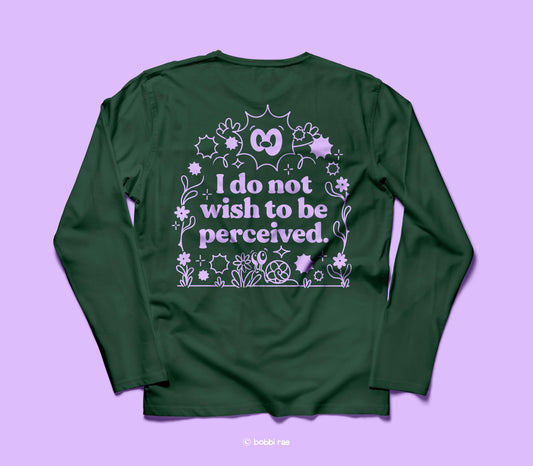 Do not perceive Long sleeve