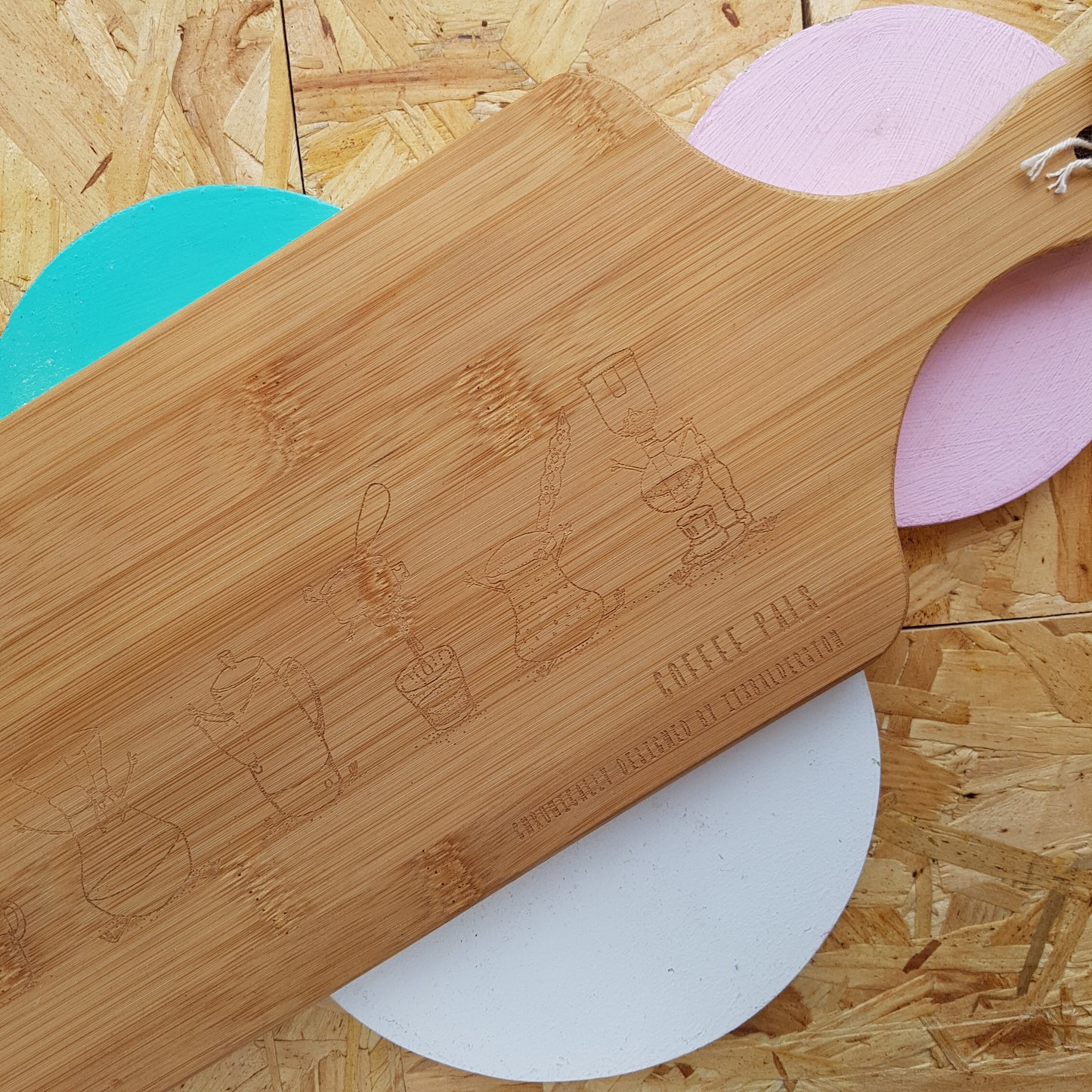 Coffee Pals Chopping Board