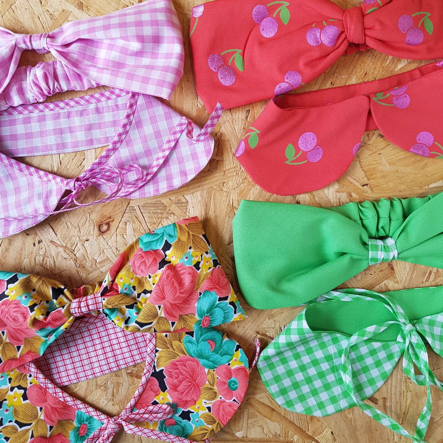 Adult Headband and Detachable Collar Sets
