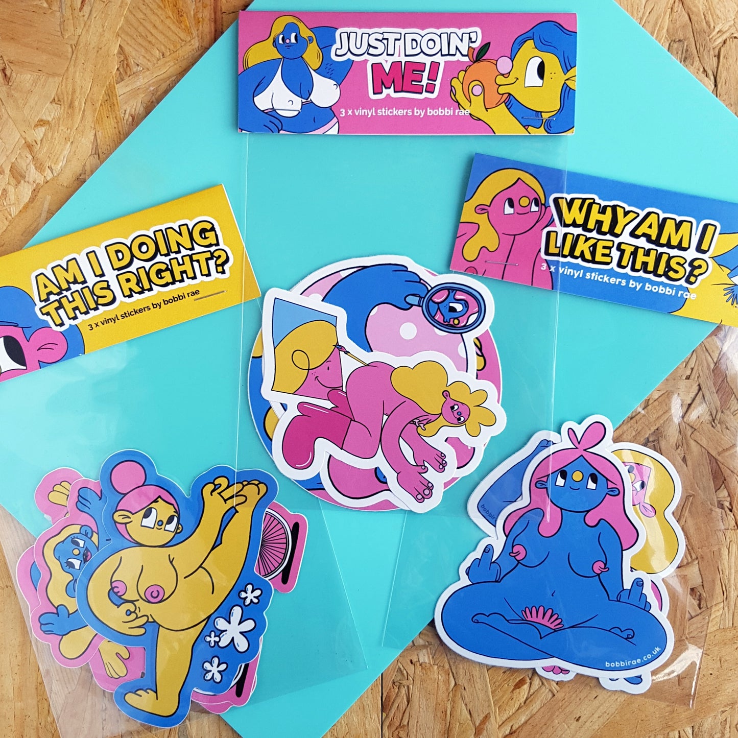 Vinyl Sticker Packs