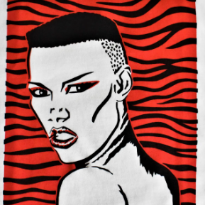 Grace Jones Tiger print