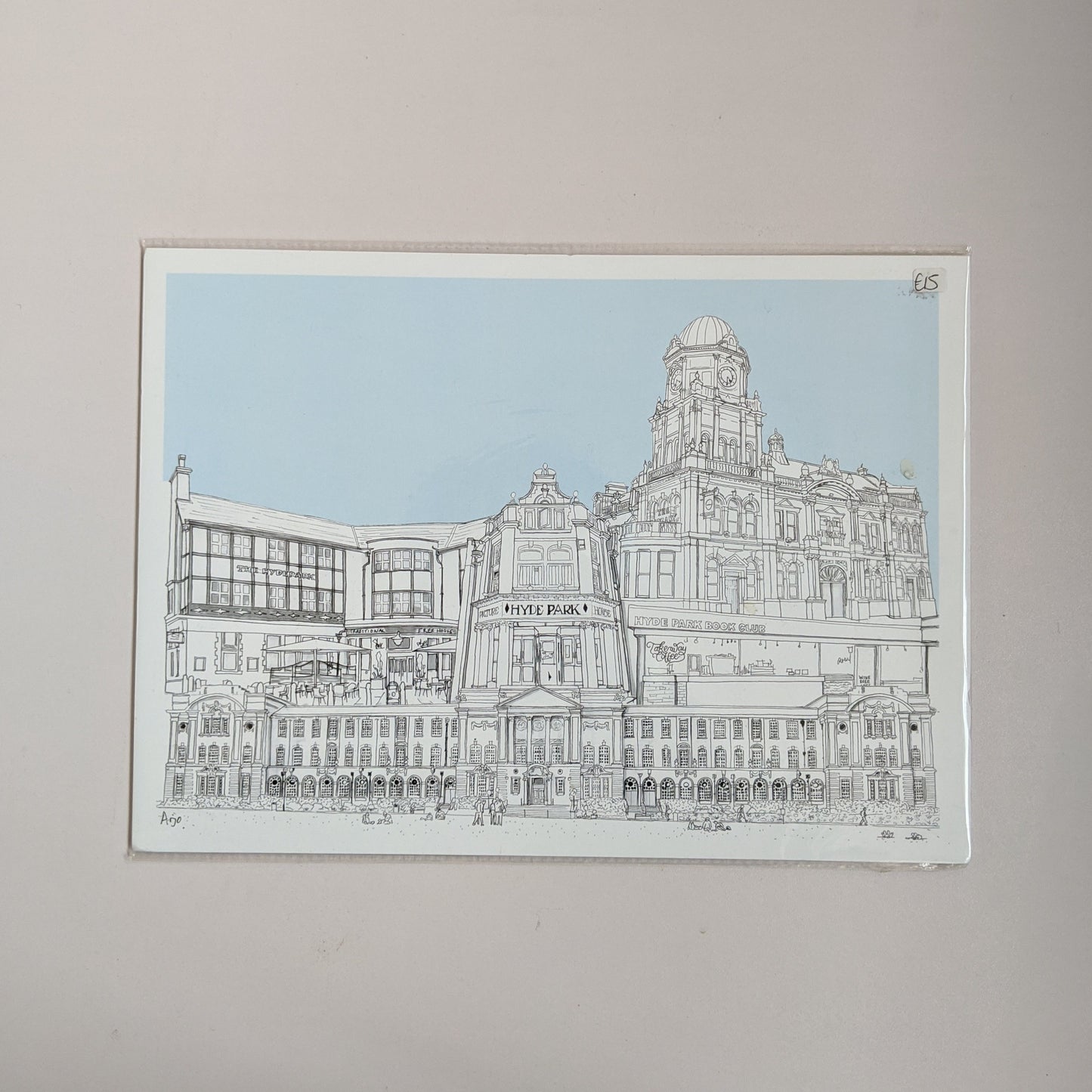Leeds buildings collage