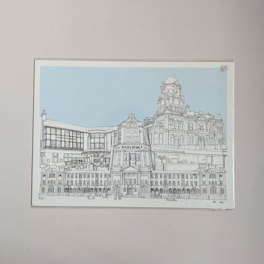 Leeds buildings collage