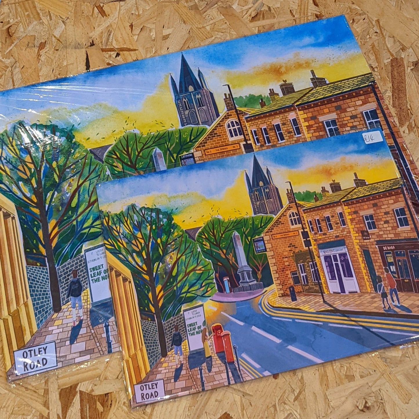 A3 Leeds Otley Road print