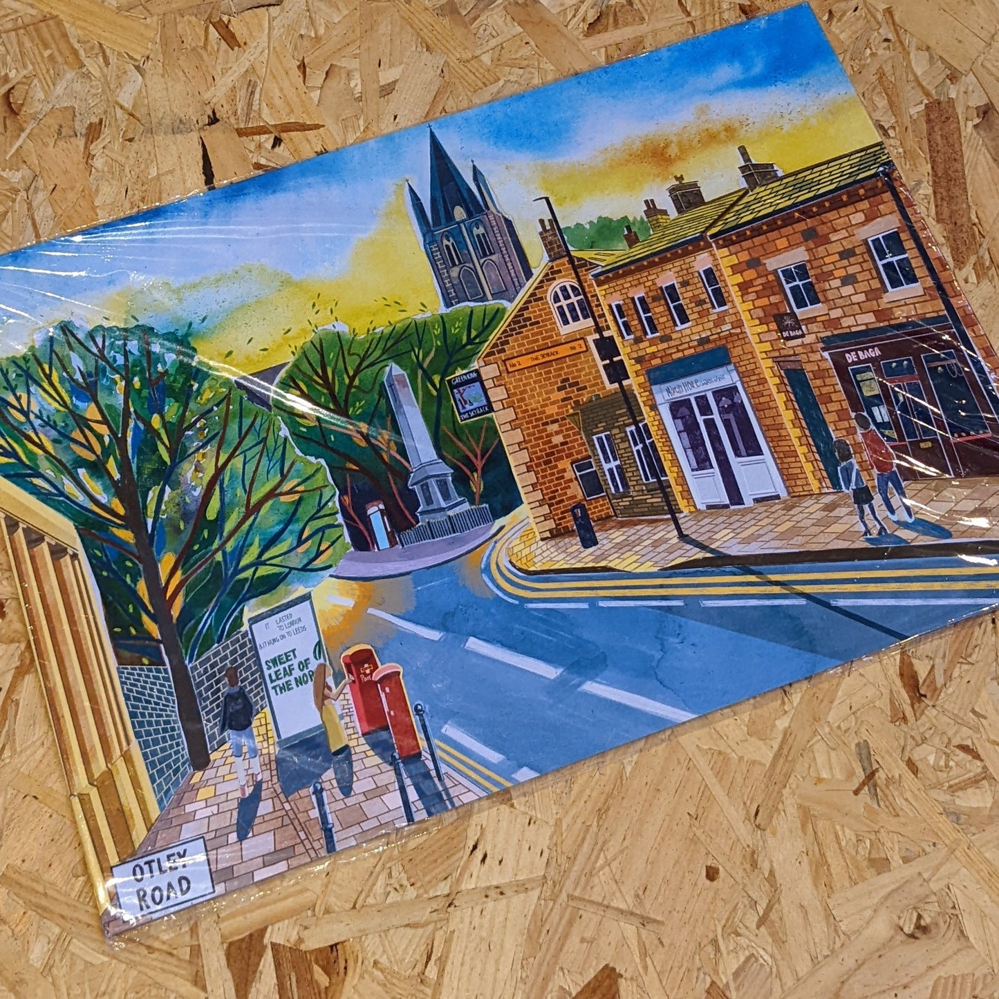 A3 Leeds Otley Road print