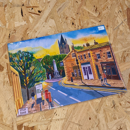 A3 Leeds Otley Road print