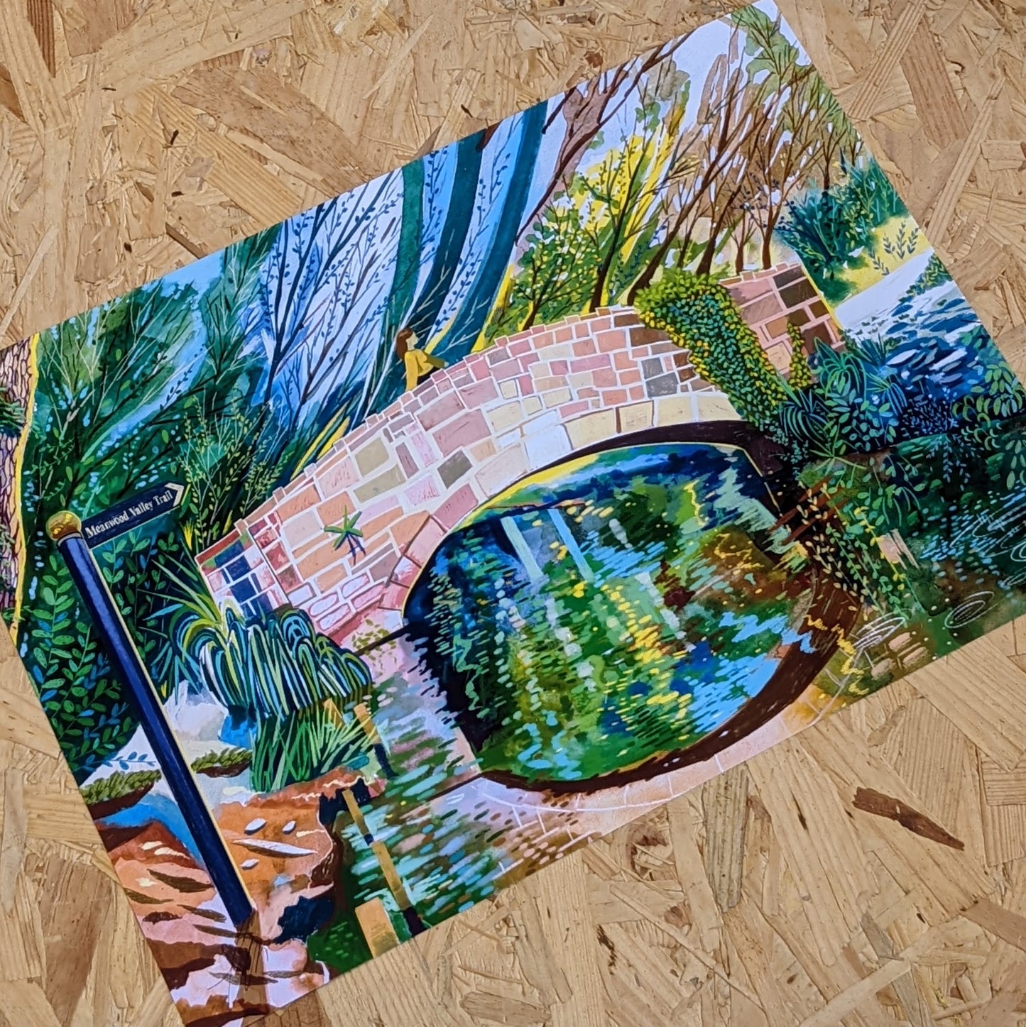 Meanwood valley park print