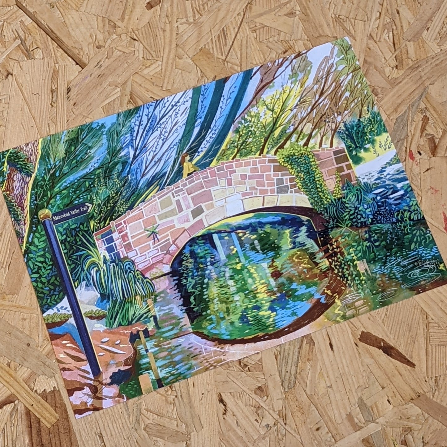Meanwood valley park print