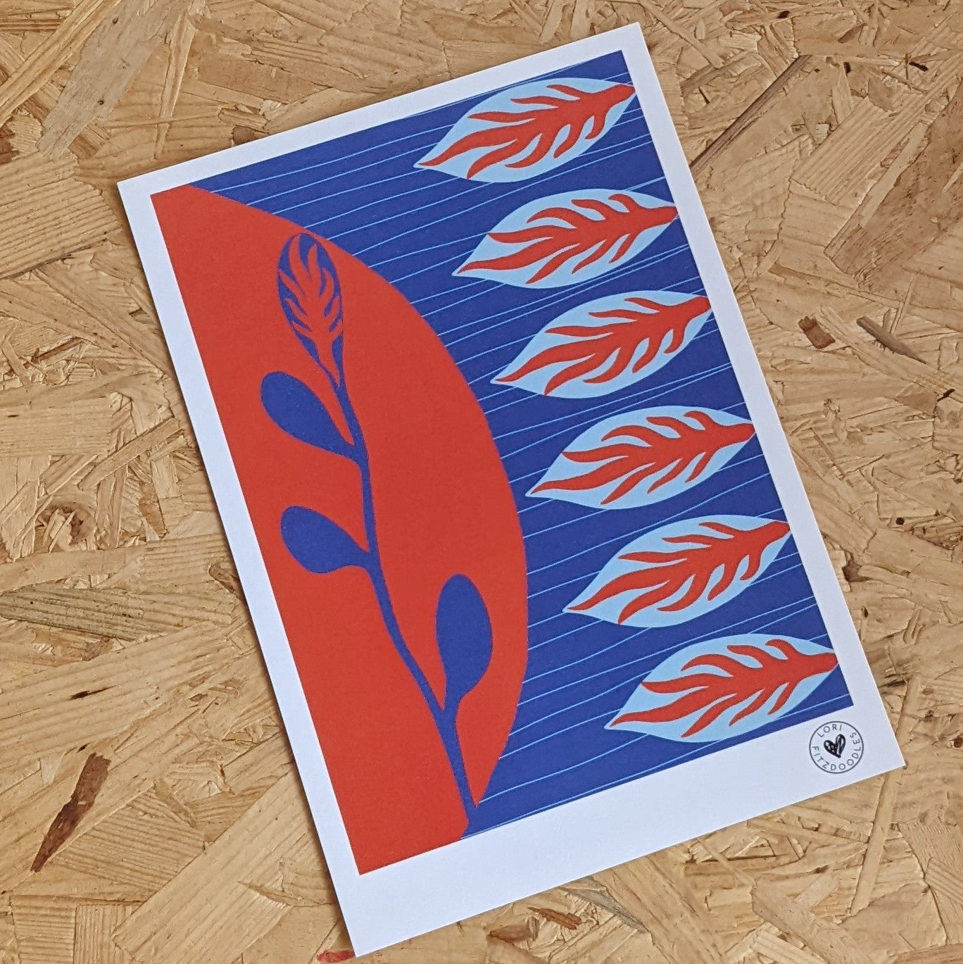 A4 Primary Plants Print