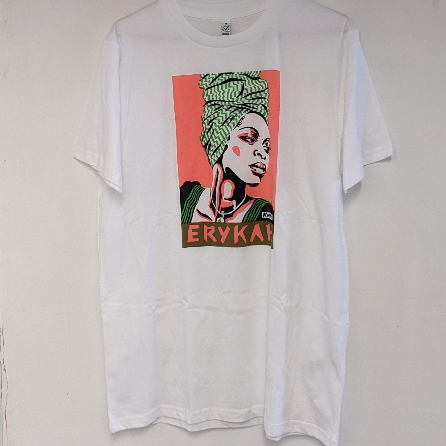 Erykah Badu screen printed t-shirt
