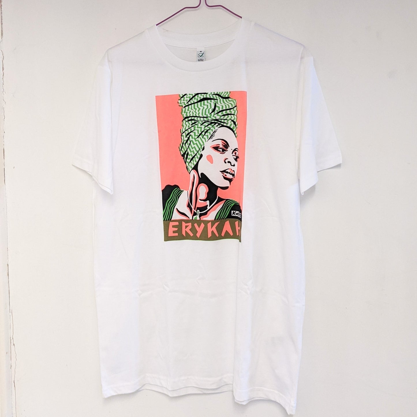 Erykah Badu screen printed t-shirt