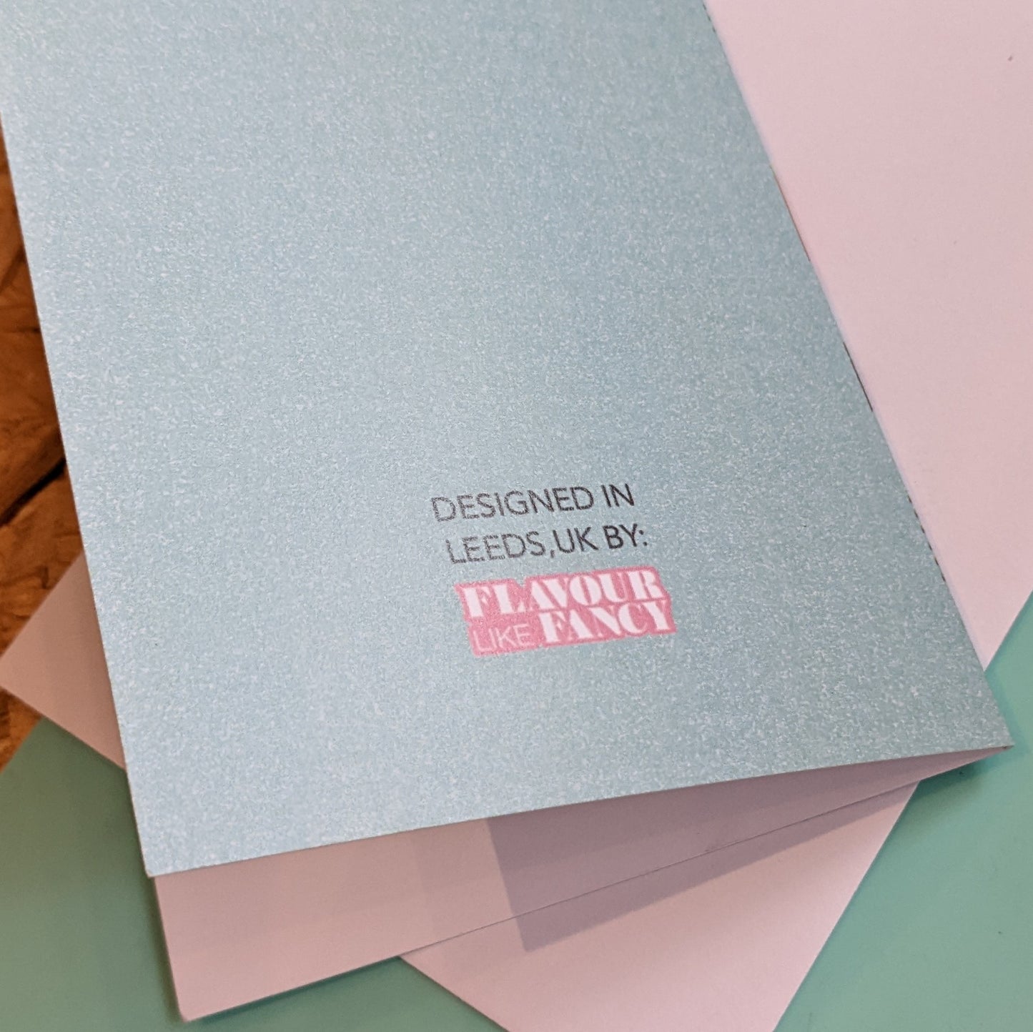 Yass wedding cake card