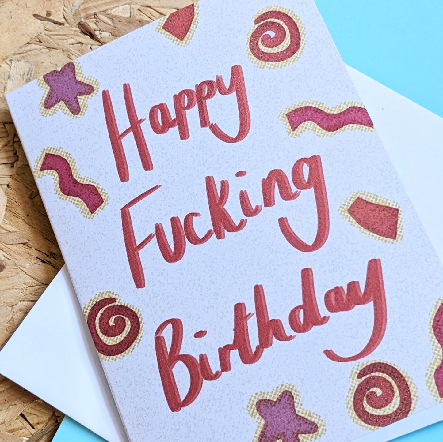 Happy F****** birthday card