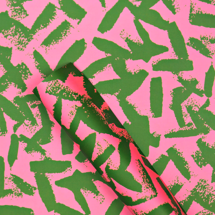 Pink smudge wrapping paper