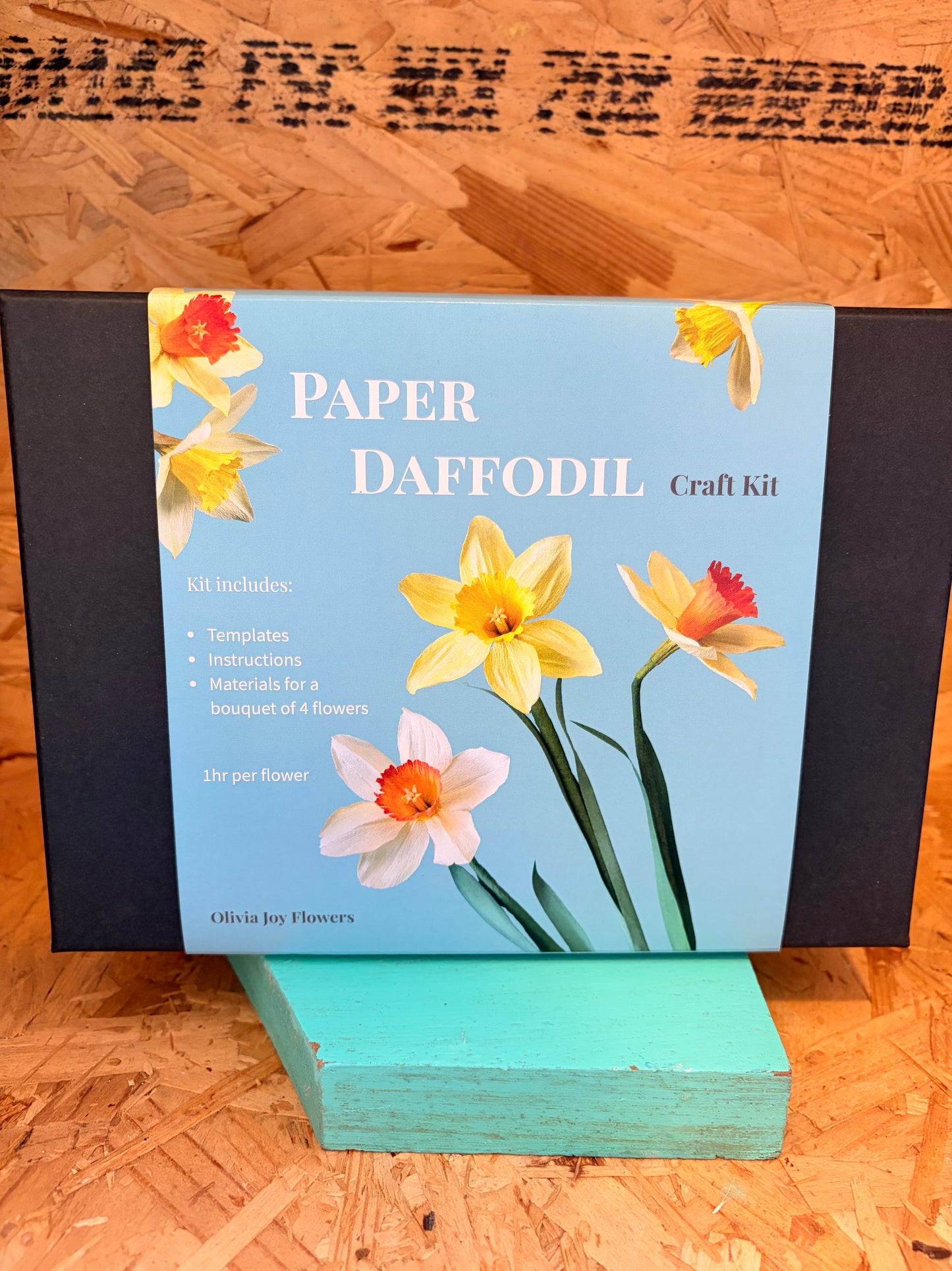 Paper flower kit.