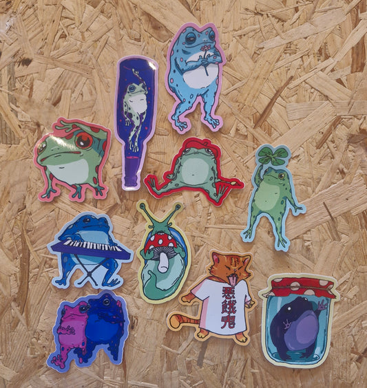 Frog Stickers