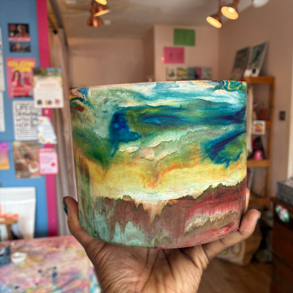 Lagoon large plant pot