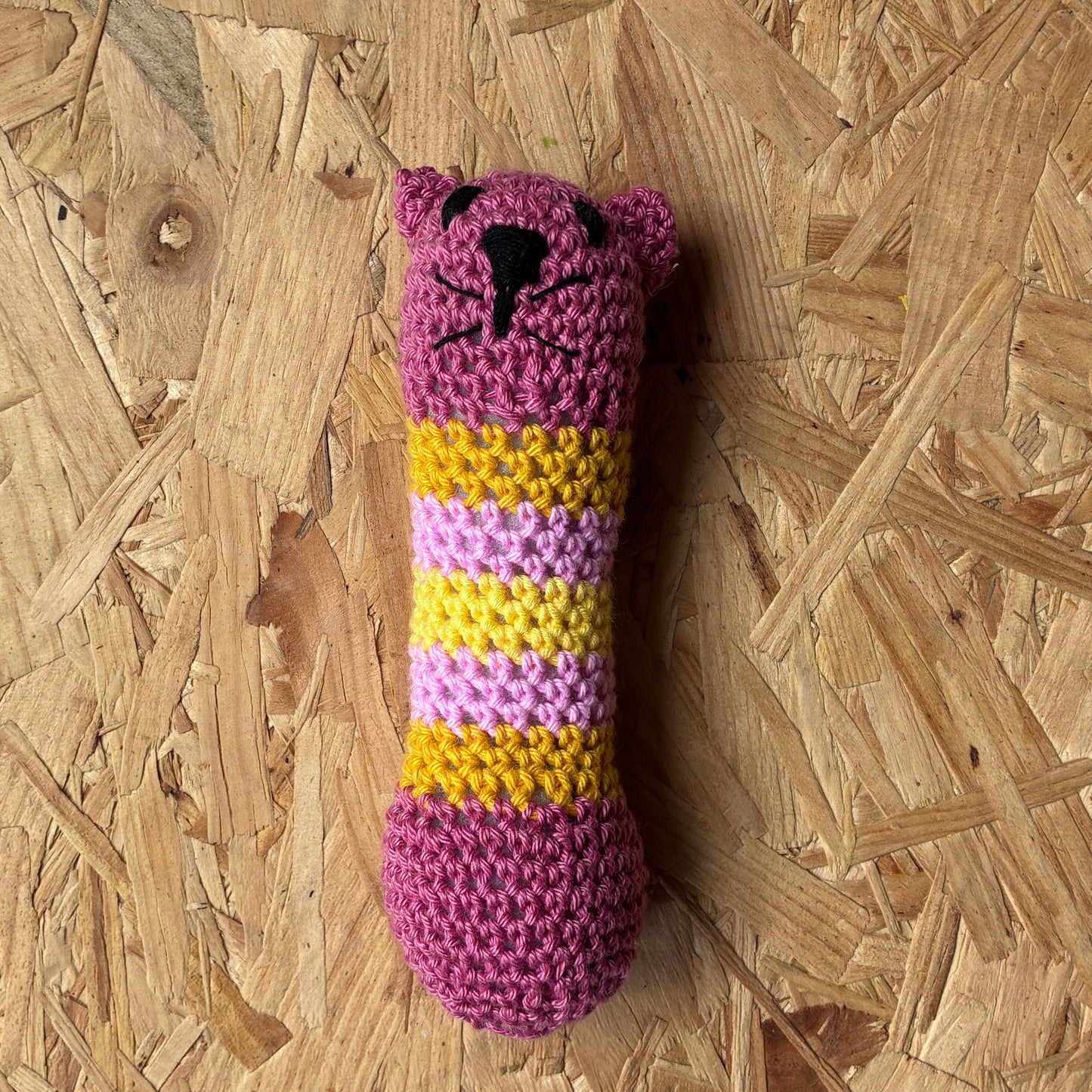 Bunny Crochet baby rattle