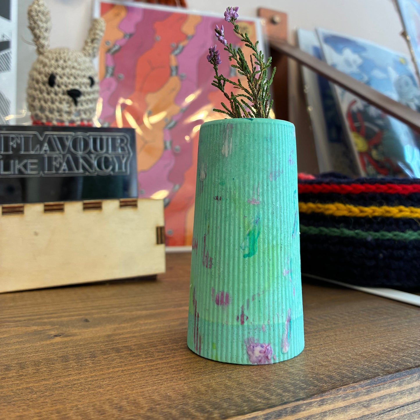 FLF bud vase pastel dream