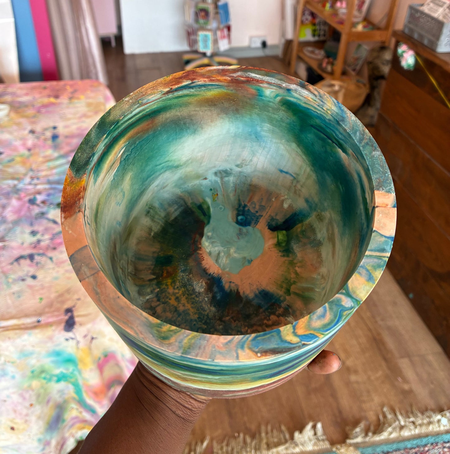 Lagoon large plant pot