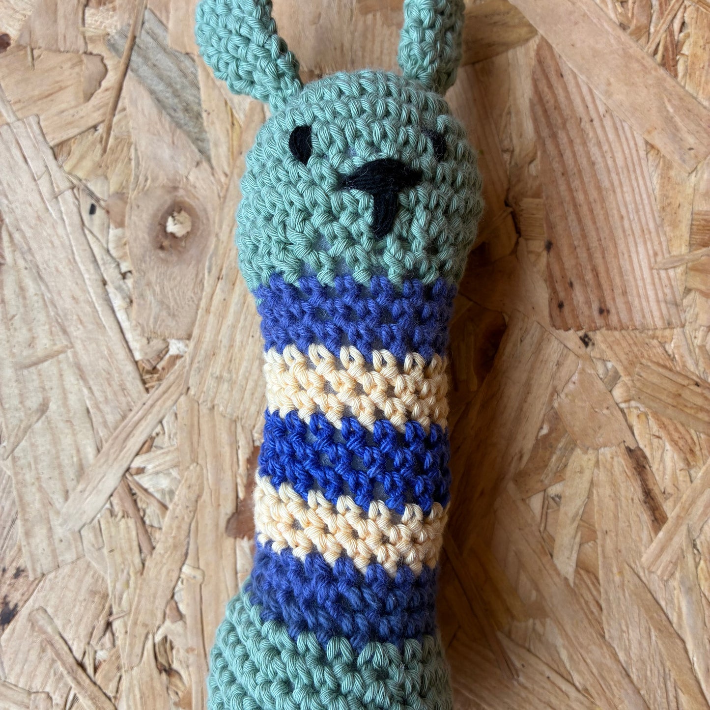 Bunny Crochet baby rattle