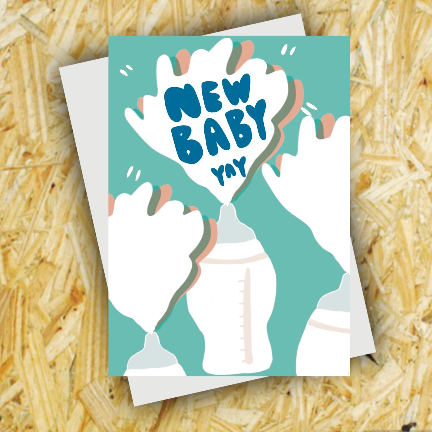 New baby card