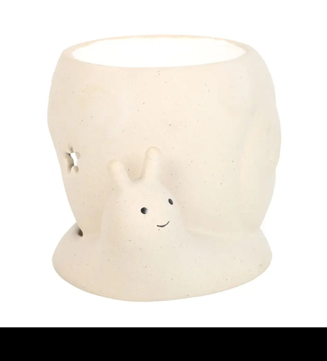 Snail ceramic oil burner