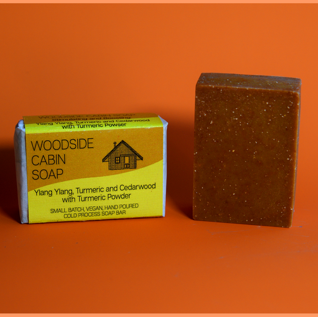 Hand poured soap bar by Woodside Cabin