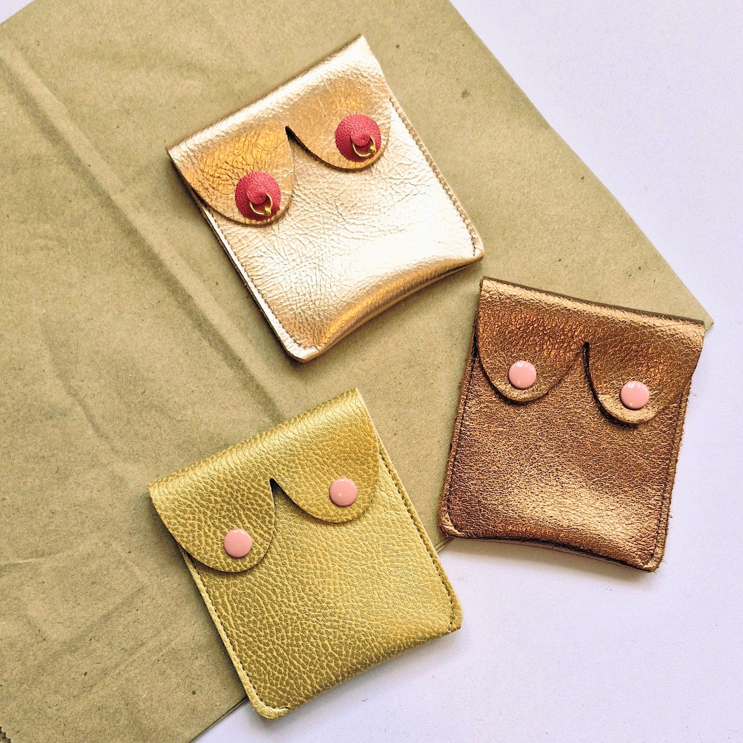 The boob purse