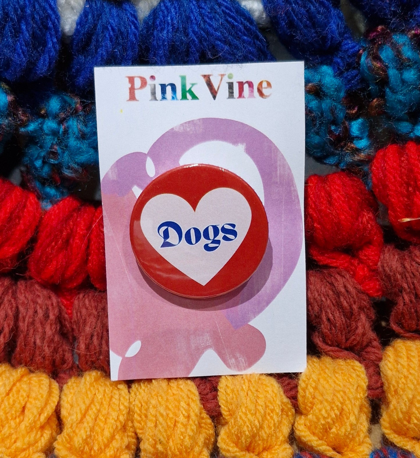 Pink Vine badges