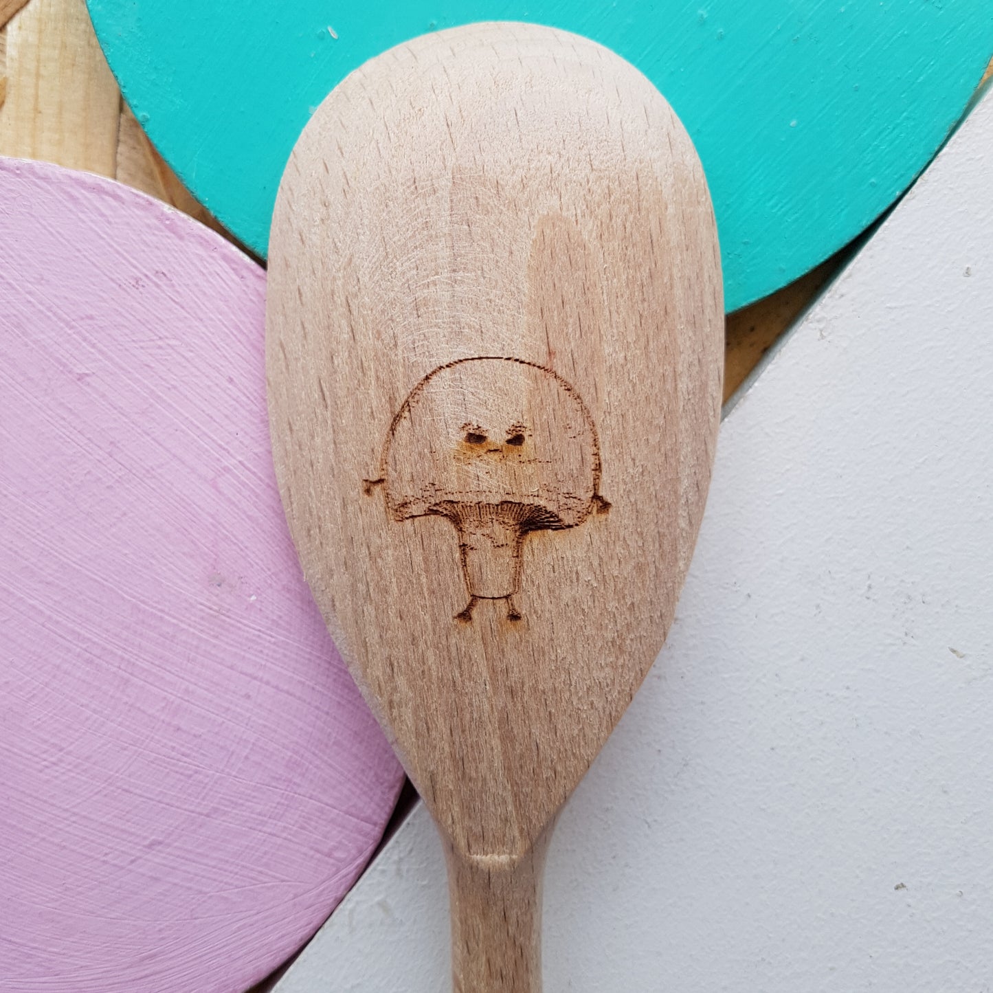 Furious Vegetable Army Wooden Spoon