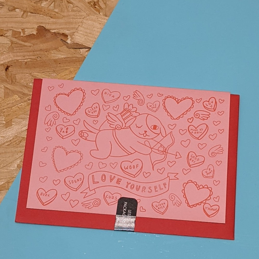 Love yourself Valentine's card