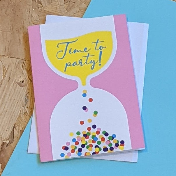 Time to party card