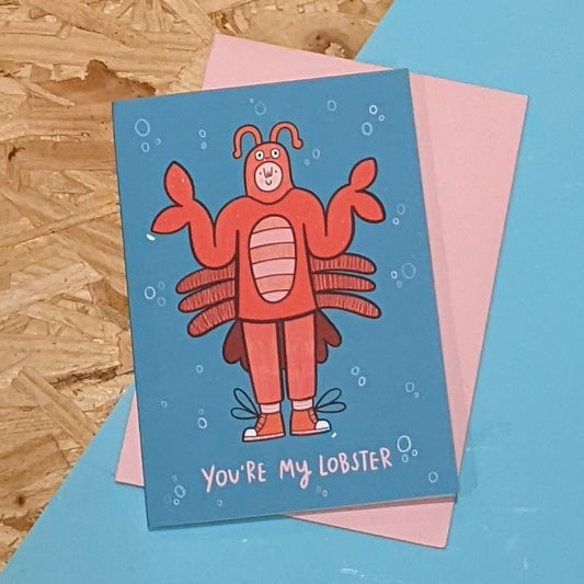 You're my lobster card