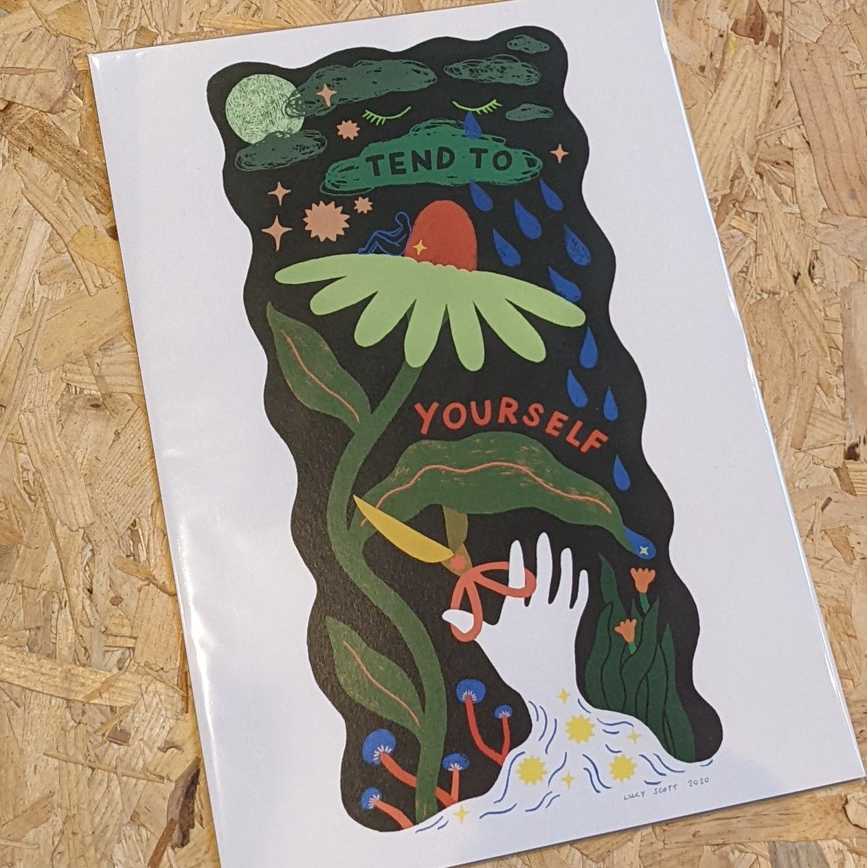 Tend to yourself print