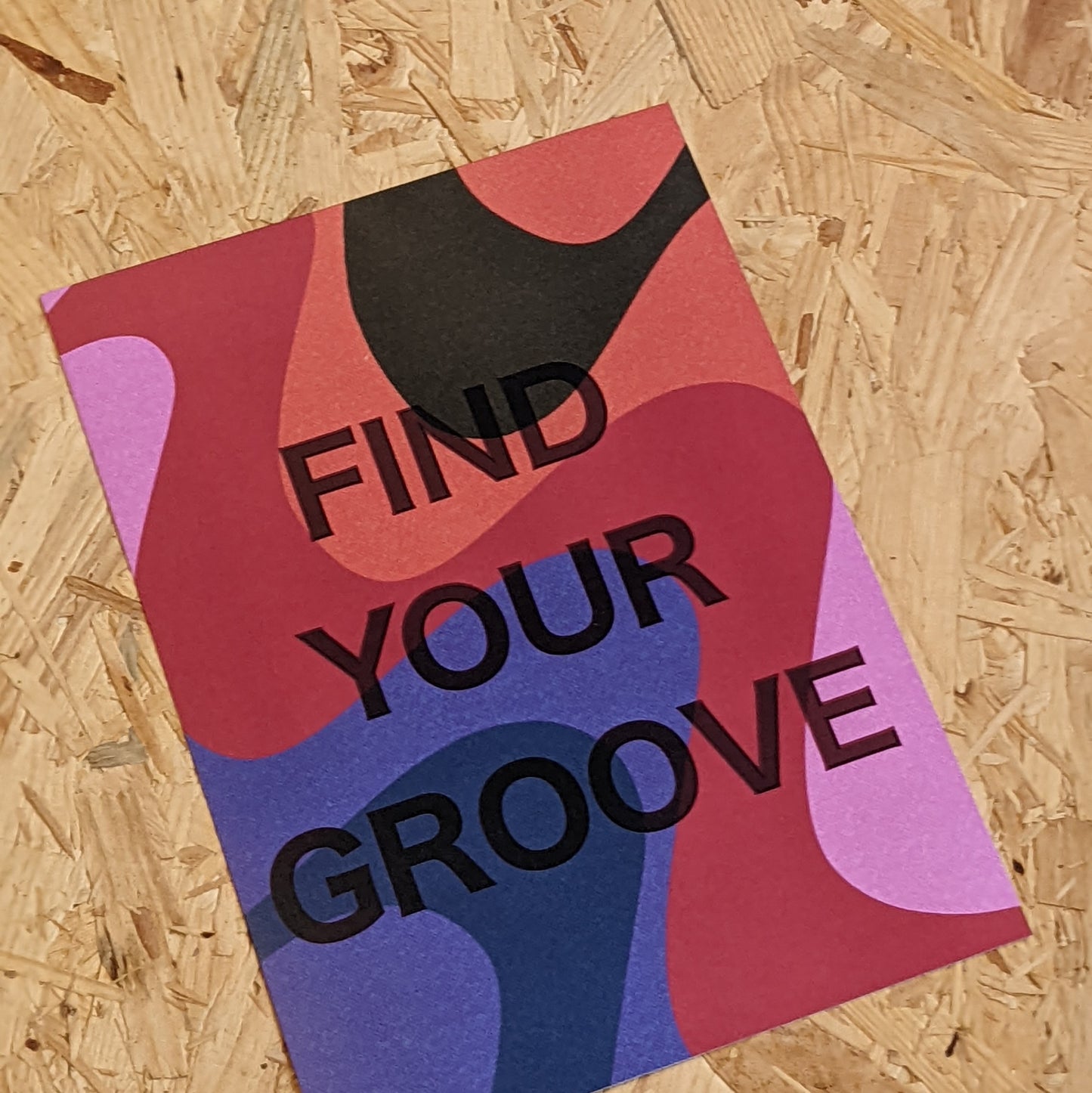 A4 Find your groove print