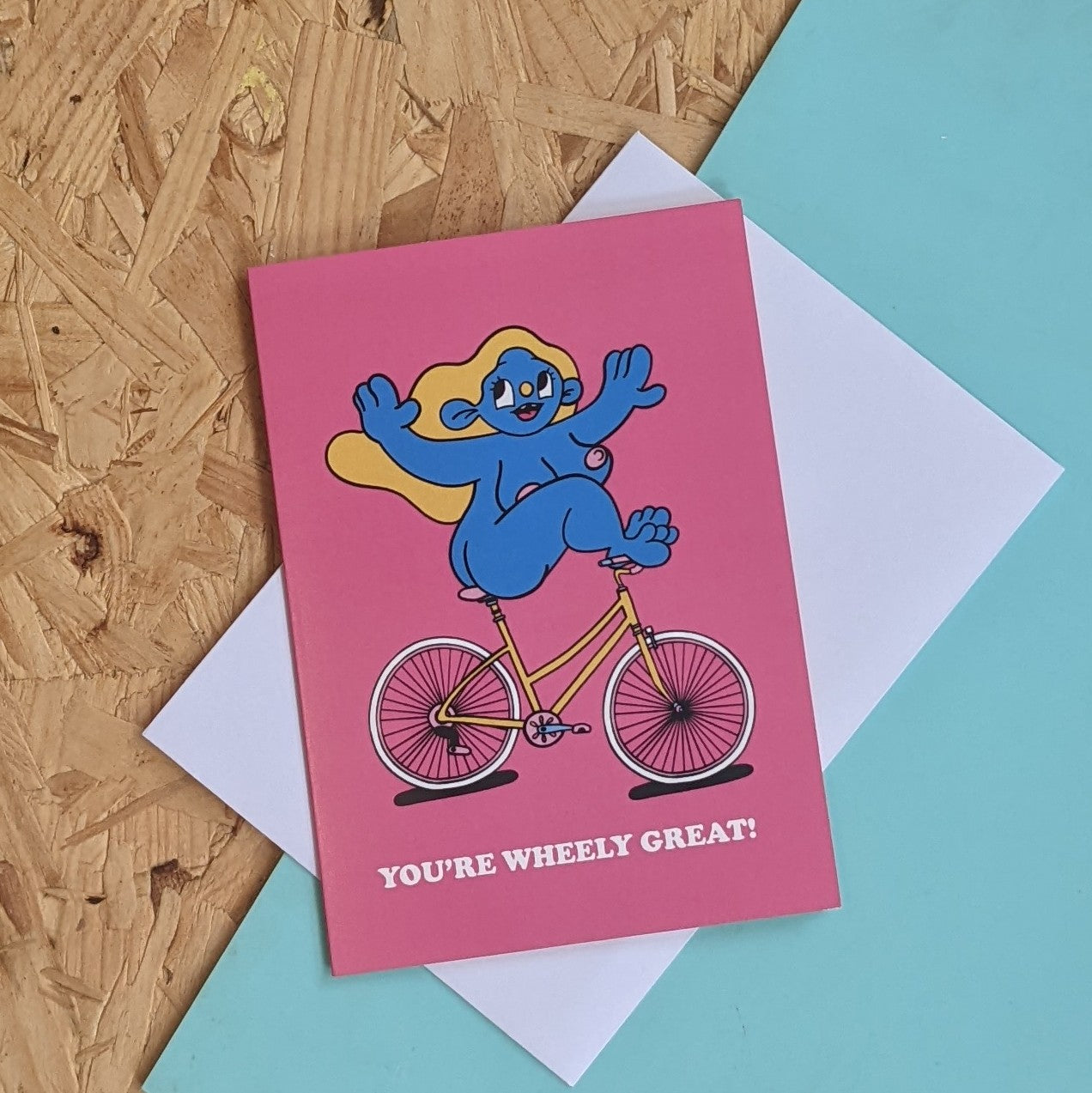 You're wheely great card