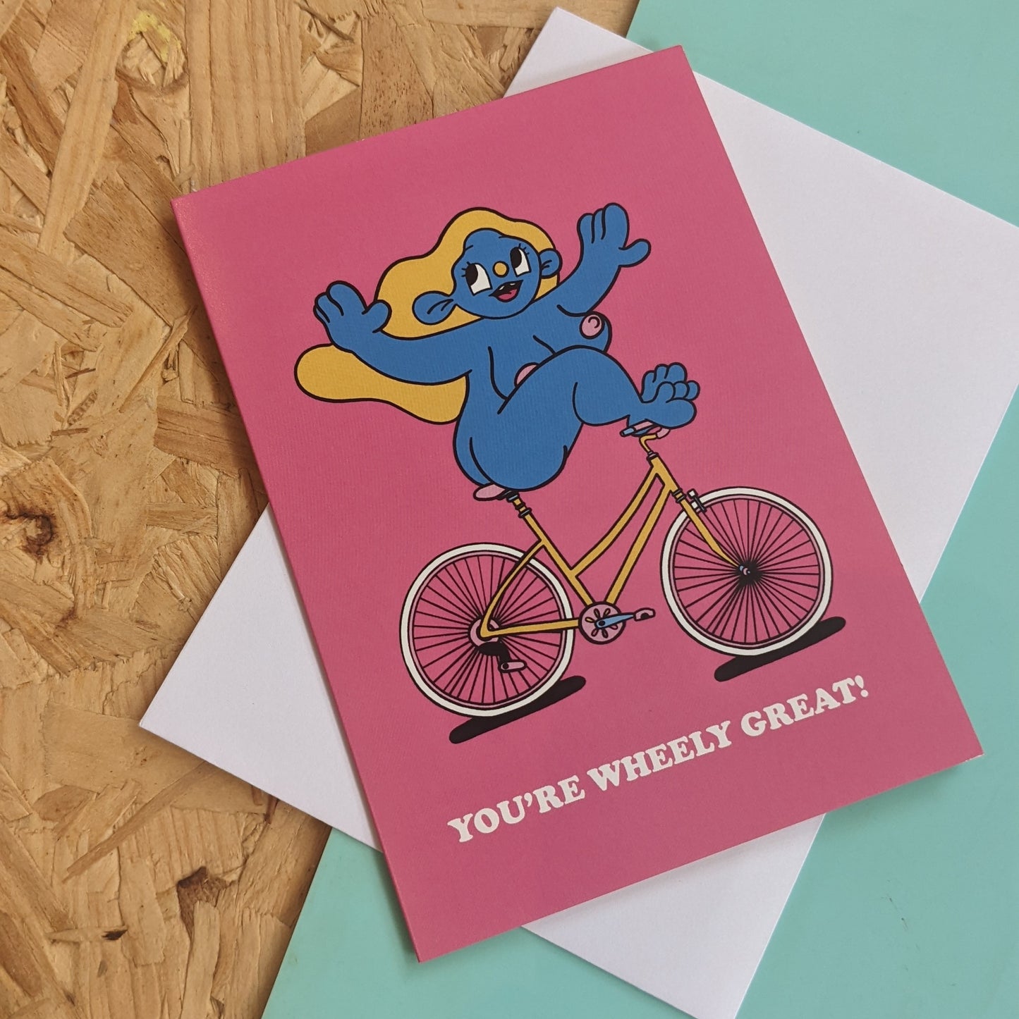 You're wheely great card