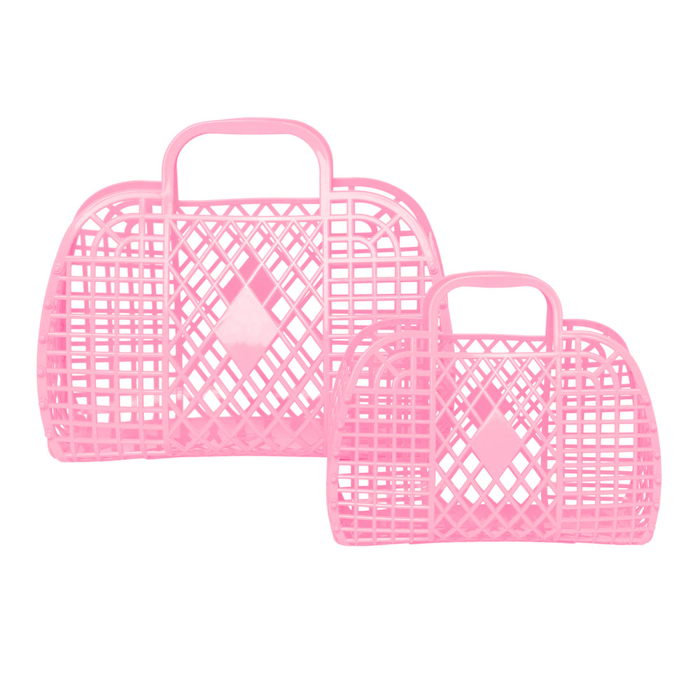Sun Jellies - mini me Retro Basket Bag (X4 colours to choose from)